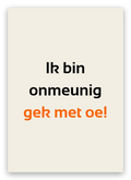 Twentse liefdeskaart met de tekst: Ik bin onmeunig gek met oe!