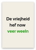 Twentse rijbewijskaart met de tekst: De vriejheid hef now veer weeln